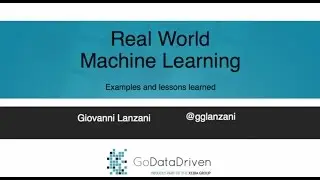 Masterclass Data Scientist Giovanni Lanzani at University of Amsterdam