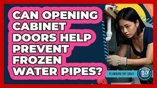 Can Opening Cabinet Doors Help Prevent Frozen Water Pipes?