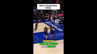 Sixers Young Guns DELIVER Clutch Plays! 🔥 Maxey, Grimes, Edgecombe!