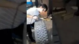Нарезка грузовой шины (мастер-класс от Марианны)
