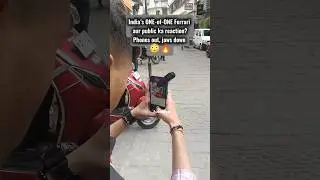 India&rsquo;s ONE-of-ONE Ferrari &mdash; aur public ka reaction? Phones out, jaws down 😳🔥#ferrari#viral #car