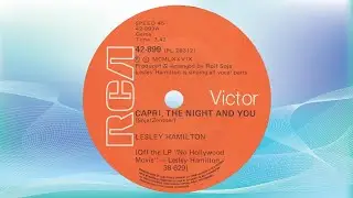 Lesley Hamilton - Capri, the night and you