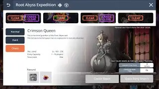 Maplestory M - Chaos Root Abyss Queen and Von Bon 28 Jan 2021
