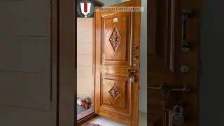 Top 5 Wooden Main door designs 2025 l Teak wood door Main door carvings #doors #doordesign