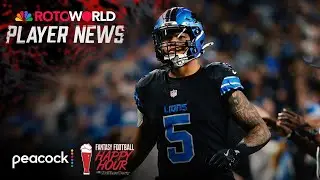 Fantasy impact of David Montgomery's season-ending injury | Fantasy Football Happy Hour | NFL on NBC