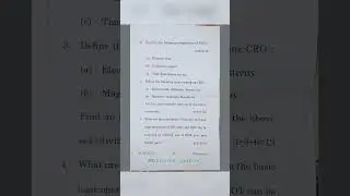 #BSC Sem-4 Digital System and Application question paper 2022||SKMU University|| Physics Honours