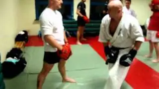 Artur Prusiński - Trening K-1 grupa Kokoro - MKKK Ostrołęka