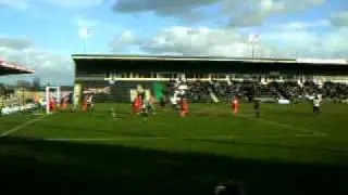 Ross Dyer scores for Forest Green against Tamworth