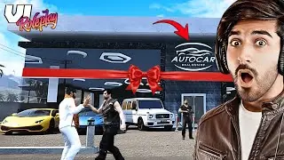 I OPENED A NEW CAR SHOWROOM !  - GTA VI Roleplay #10