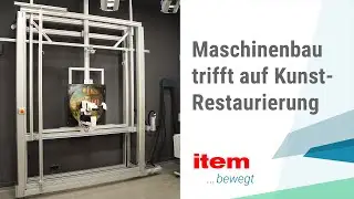 Lineartechnik Anwendung: R&ouml;ntgen von Gem&auml;lden deutlich vereinfacht