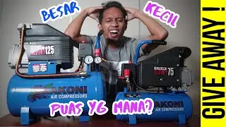 PILIH MANA ? Kompresor Angin Lakoni Imola 75 atau Imola 125