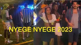 NYEGE NYEGE FESTIVAL 2023 . Day 1 .Stages and Revellers  having fun