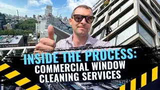 Rope Access Window Cleaning on Mid-Rise Buildings | Commercial Window Cleaning NYC