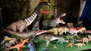 30 New Jurassic World Rebirth Dinosaur Toys Unboxed 2025 Tail Thrasher Spinosaurus Mattel Dino Toys