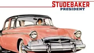 1955 Studebaker president four-door sedan￼￼