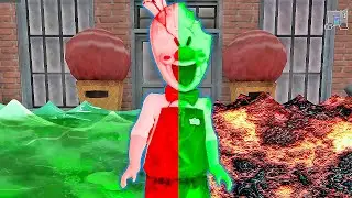 CHAPTER 4 NEW Ice Scream 4 Funny moments || Experiments with Rod 50