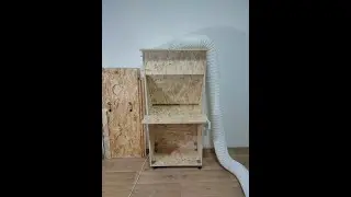 Fume hood (painting booth/sanding booth)