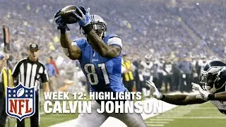 Calvin Johnson Highlights (Week 12) | Eagles vs. Lions | NFL