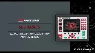 505 Configuration/Calibration - Analog Inputs