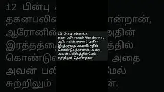 லேவியராகமம் 9 - 12 #tamil #jesus #whatsapp #status #dilay #astrology #trending #story
