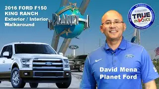2016 FORD F150 King Ranch thorough walkaround demo reviews  Spring, TX
