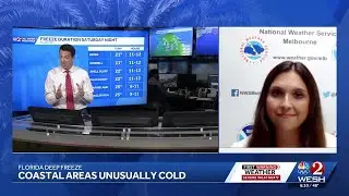 National Weather Service talks unusually cold coastal temps