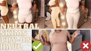 SKIMS PLUS SIZE TRY ON HAUL (XL-2X) + REVIEW || IS IT REALLY WORTH THE HYPE?? ||