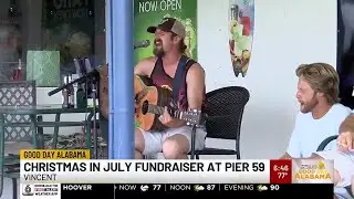 Christmas in July fundraiser at Pier 59