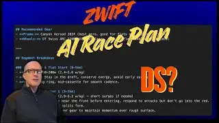 STEP-BY-STEP TUTORIAL | AI Zwift Race Plan