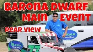 Main Event Rear View - Phil Confer #77 Nomad Dwarf of Barona Speedway 6/1/2019