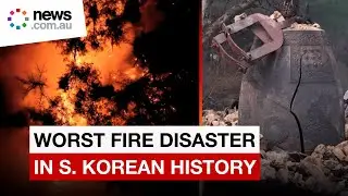 South Korea death toll mounts in 'worst natural fire disaster'