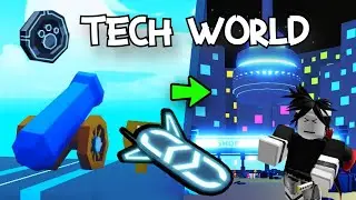 Unlocked Tech World! Can we Unlock Tech hover bored? Pet Simulator X!