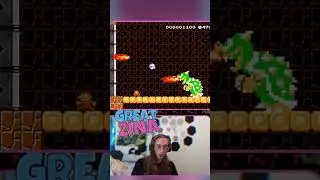 Normal reaction to dying in Mario Maker #smm2 #viewerlevels #live #supermariomaker2