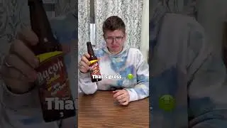 Bacon Flavored Soda Review 🥓🤮?! #shorts