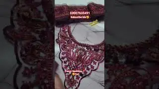 Fancy Neckline Set🥰 03007635491 #branded #neckline #leftover #shortsfeed