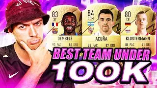 BEST STARTER TEAM FOR UNDER 100K ON FIFA 22!!