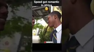 Speed got romantic in Africa #live #ishowspeed #funny #streamer