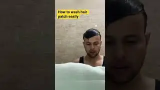 КАК СМЫТЬ ПЛАСТЫРЬ ДЛЯ ВОЛОС || ПЛАСТЫРЬ ДЛЯ ВОЛОС ДЛЯ МУЖЧИН ||