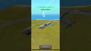 RL42 vs missile#aviation #airplanecrash #crash