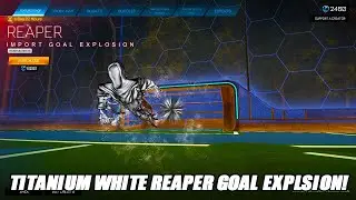 Titanium White Reaper Goal Explosion In The Rocket League Item Shop! - Rocket League Shop 11/1/24