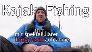 Kajak Fishing mit hammer Aufnahmen | Barsch Angeln