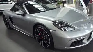 2017 Porsche 718 Boxster S Exterior & Interior 2.5 350 Hp 285 Km/h * see also Playlist