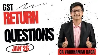 Return | Top 66 Questions | GST | Inter | CA Vardhaman Daga@arhaminstitute