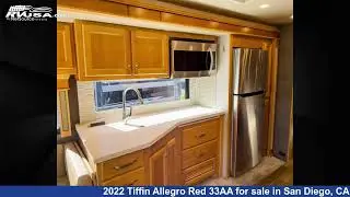 Unbelievable 2022 Tiffin Allegro Red Class A RV For Sale in San Diego, CA | RVUSA.com