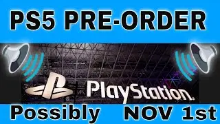 Pre-Order The PS5 On Nov 1 Dont Miss Out
