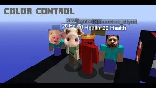 нарезка убийств - 2x2 color control minecraft