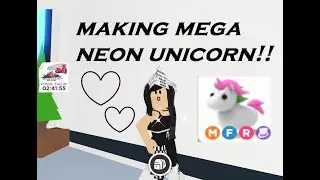 &bull; Making A MEGA NEON UNICORN!!! &bull; || Wolfie Cubz YT