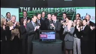 Aimia (AIM:TSX) opens Toronto Stock Exchange, October 7, 2011.