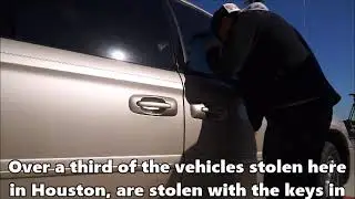 Sgt. Tracy Hicks gives car break in prevention tips | Houston Police