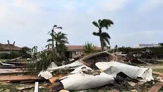 Hurricane Milton Damage Cocoa Beach Florida